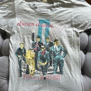Vintage 1984 Seven and The Ragged USA Tour Tee Shirt